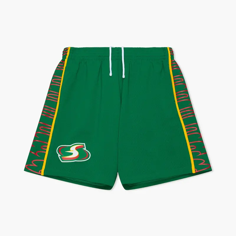 2007 Road Swingman Shorts – Seattle Storm Retro Basketball Apparel 1