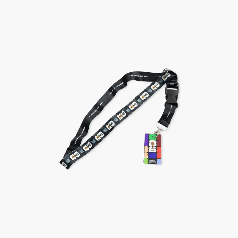 2026 Fifa World Cup Seattle Host City Black Lanyard 1