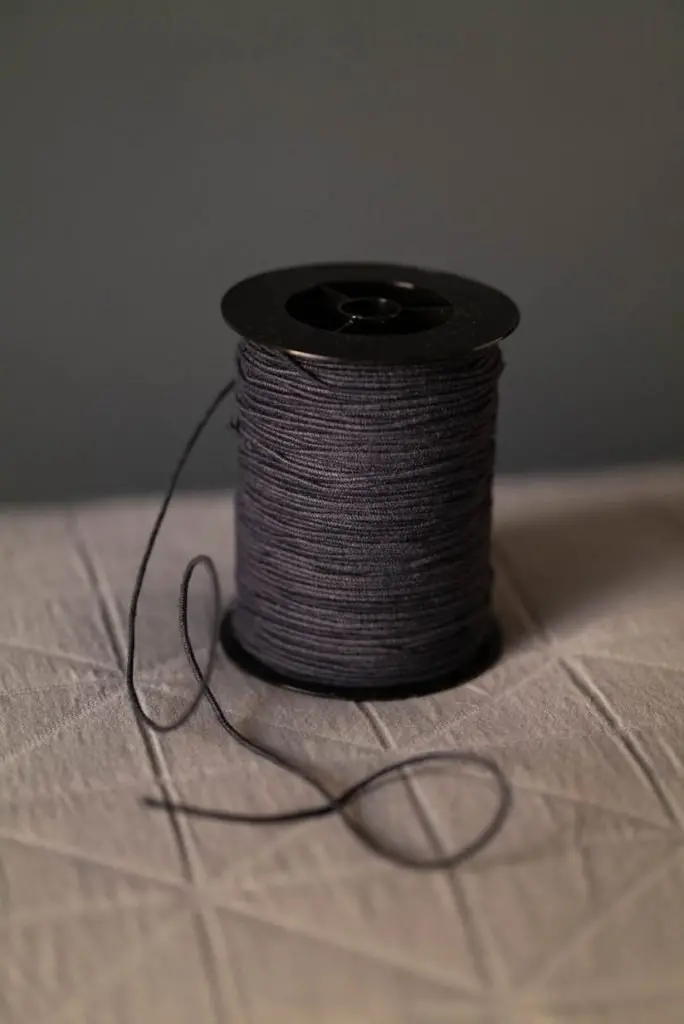 2Mm Recycled Cotton Elastic In Navy – Merchant & Mills (Per Meter) 1