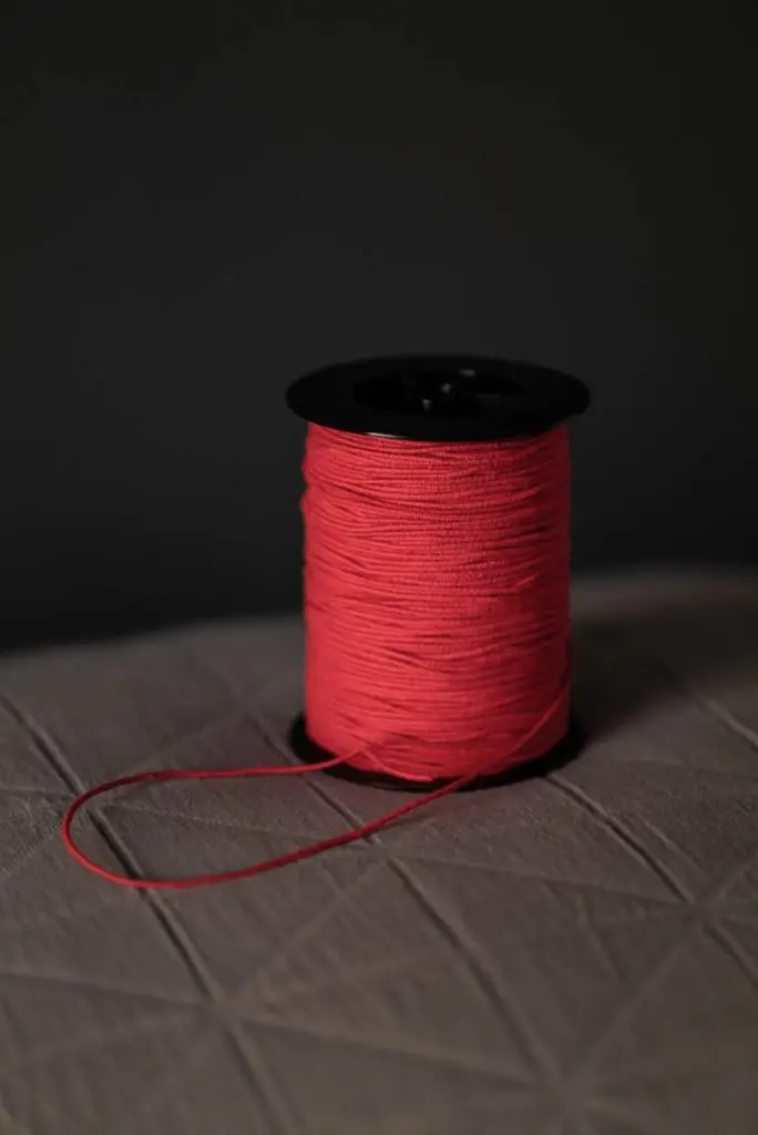 2Mm Recycled Cotton Elastic In Sailor Red – Merchant & Mills (Per Meter) 1