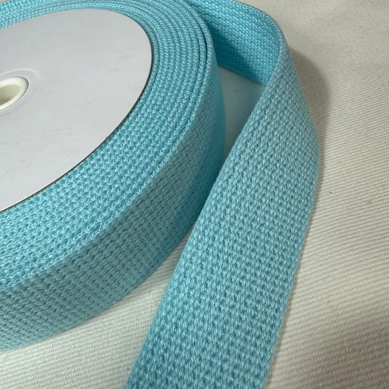 30Mm Serenity Blue Japanese Webbing – Calming Tone, Sold Per Meter 1