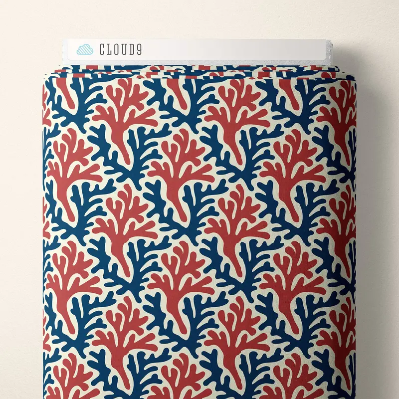 3133 Ocean Motion Canvas Fabric By Roucoucou For Cloud 9 Fabrics 1