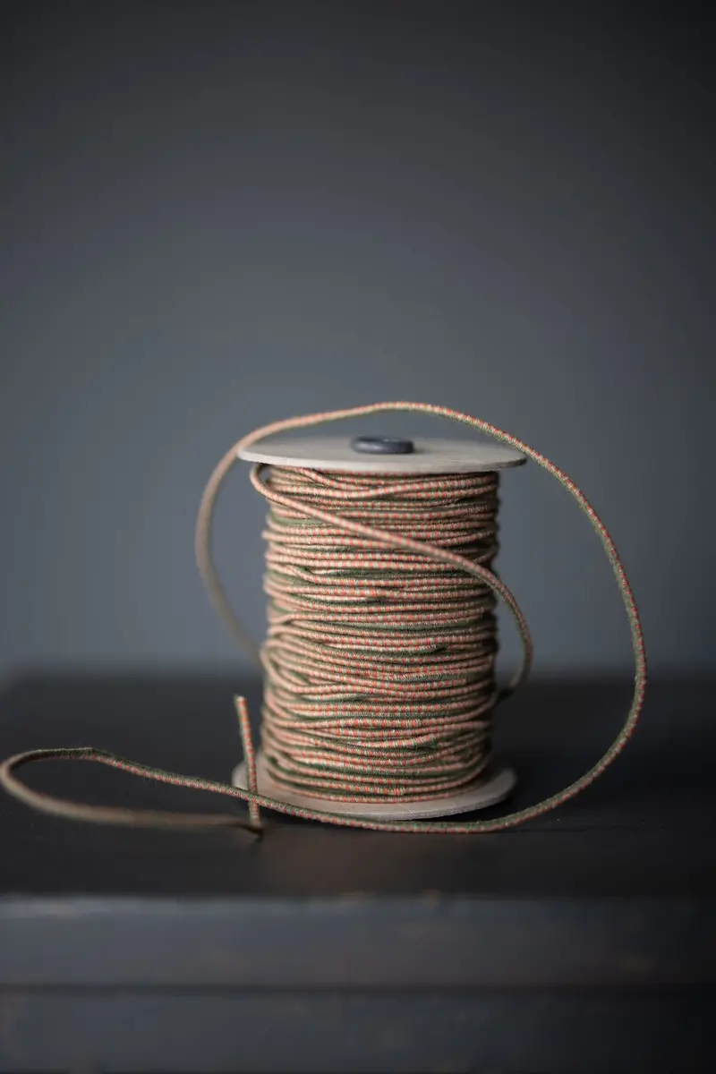 3Mm Eco-Friendly Cotton Elastic In Hiker’S Stripe – Per Meter, Merchant & Mills 1