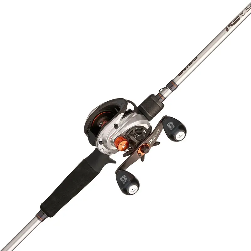 Abu Garcia Revo X Baitcasting Combo – Right-Hand Retrieve Fishing Rod & Reel (Open Box) 1