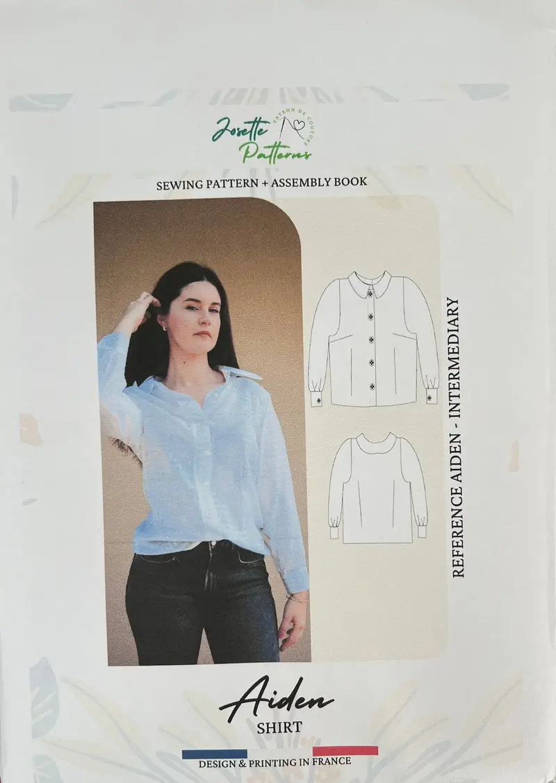 Aiden Women'S Contemporary Crop Top Pattern By Josette Patterns 1