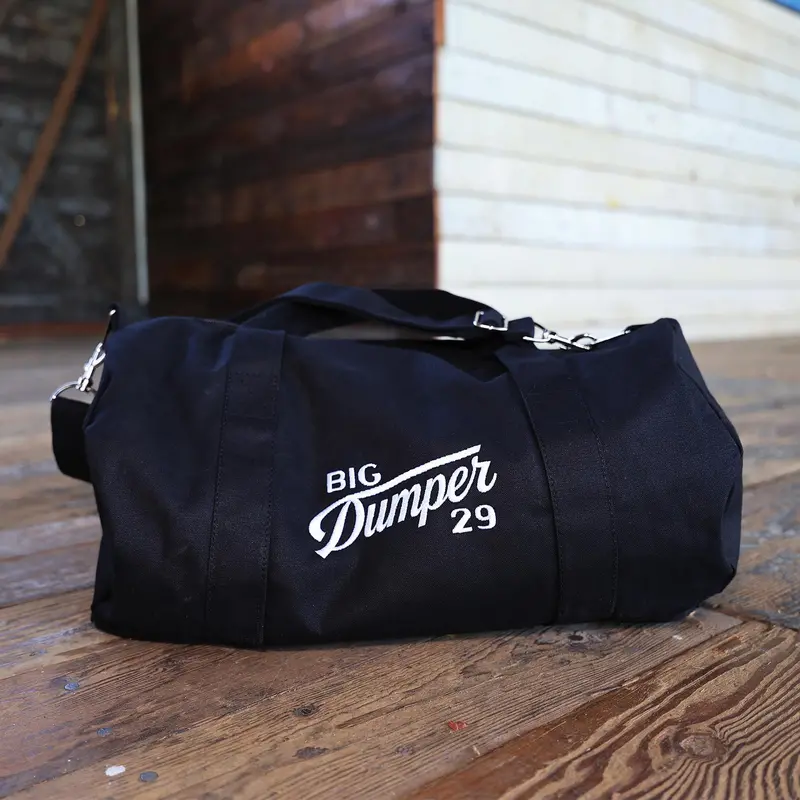All-In Black Heavy-Duty Duffel Bag 1