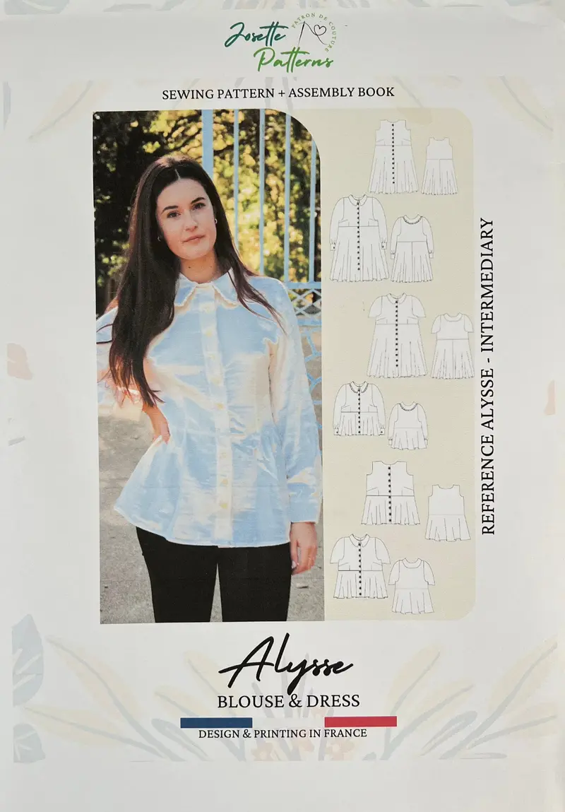 Alysse Women'S Tiered Top Or Shift Dress Pattern By Josette Patterns 1
