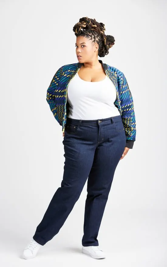 Ames Jeans Sewing Pattern – Cashmerette Tailored Denim Paper Pattern 1