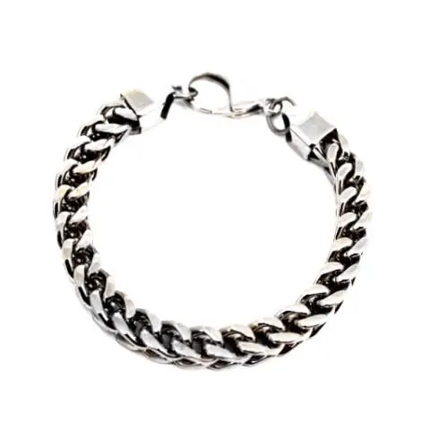 Ark Stainless Steel Magnetic Clasp Bracelet - Industrial Chic 1