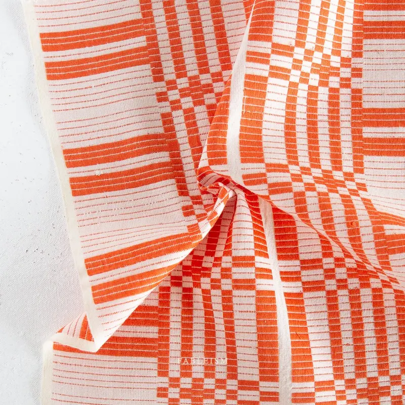 Astrid Weave Red Swedish Holiday Fabric By The House That Lars Built 1