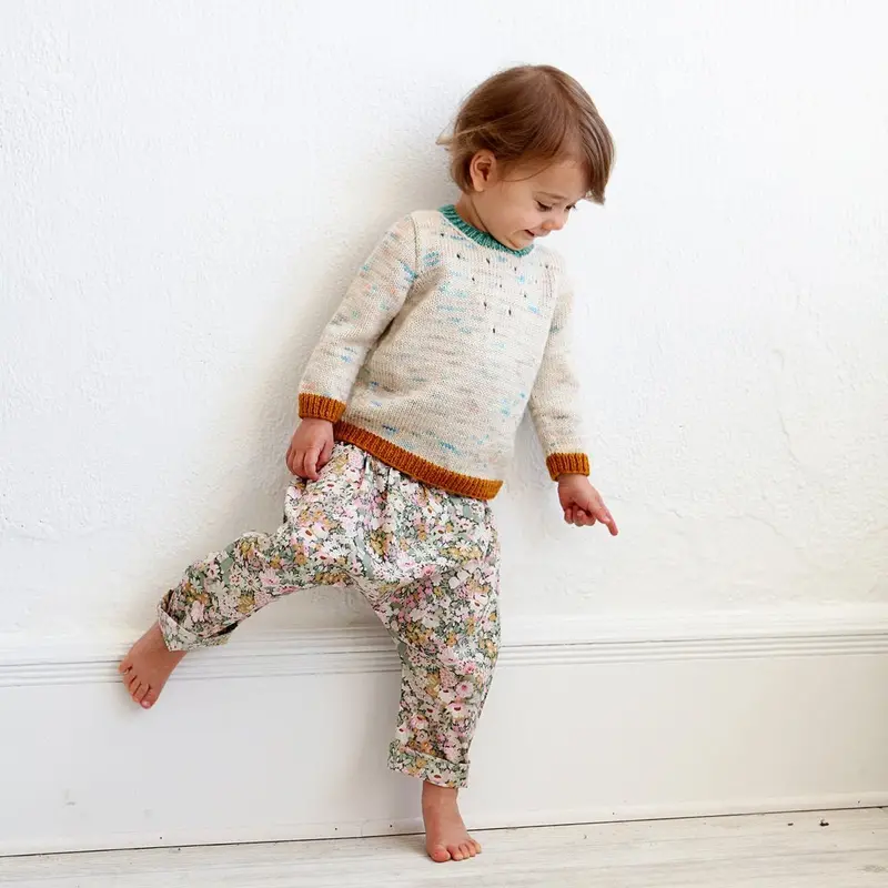 Baby And Toddler Iris Pullover Knitting Pattern – Wiksten 1