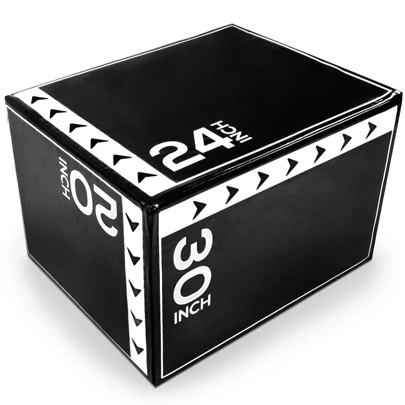Balancefrom 16-Pound 3-In-1 Plyometric Jump Box – Adjustable Height Exercise Platform 1