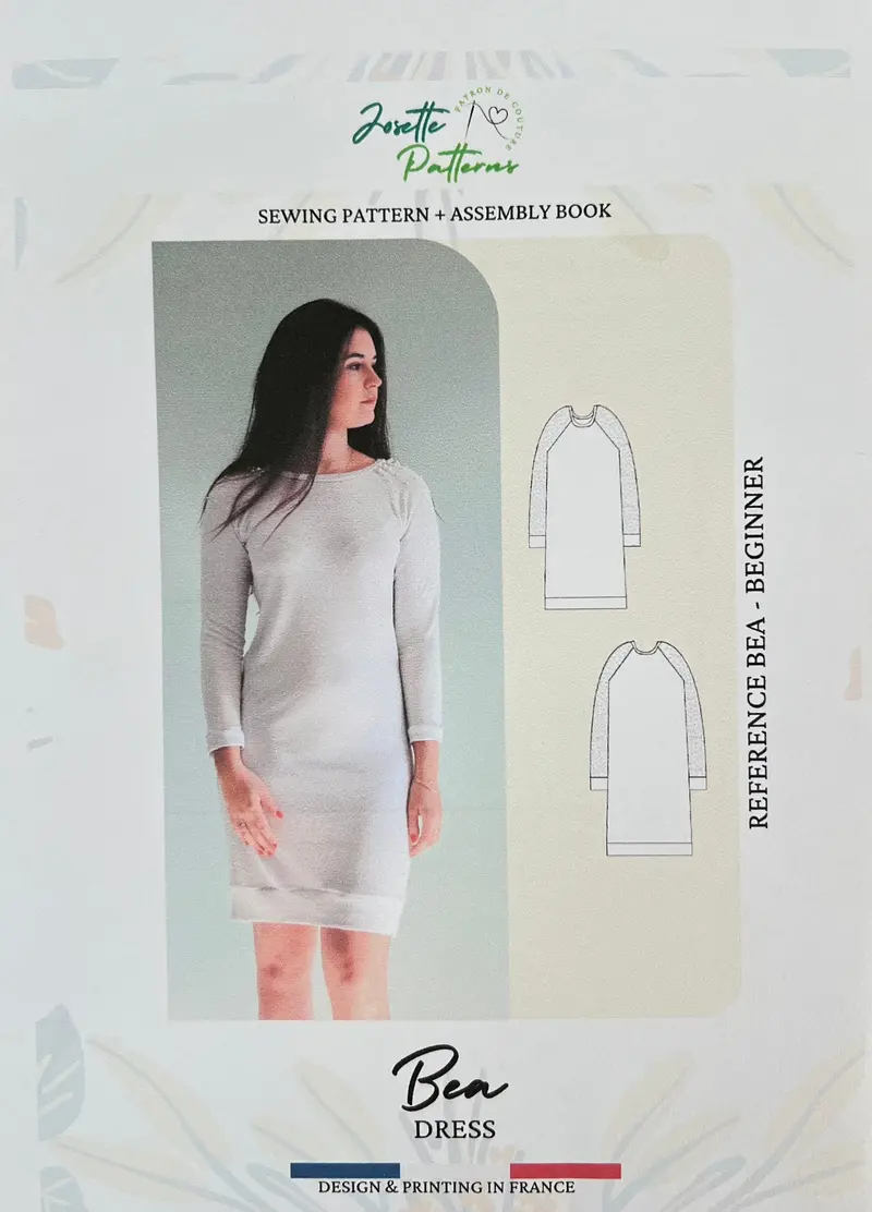 Bea Women'S Elegant Sheath Dress Pattern By Josette Patterns 1