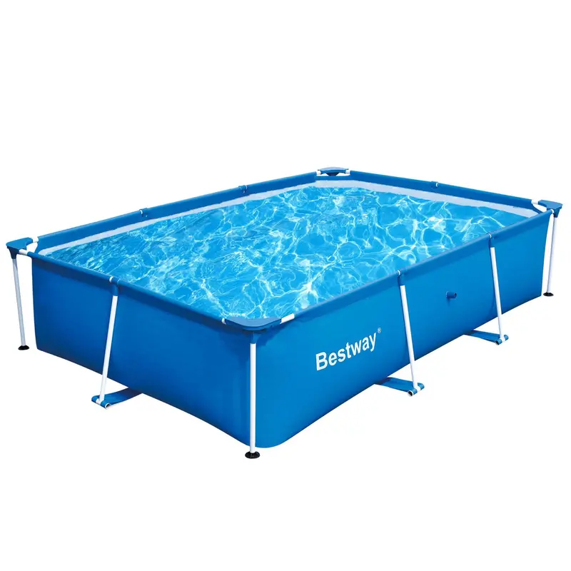 Bestway Deluxe 118 X 79 X 26-Inch Frame Pool – 871-Gallon Capacity, Model 56498 – Open-Box Condition 1