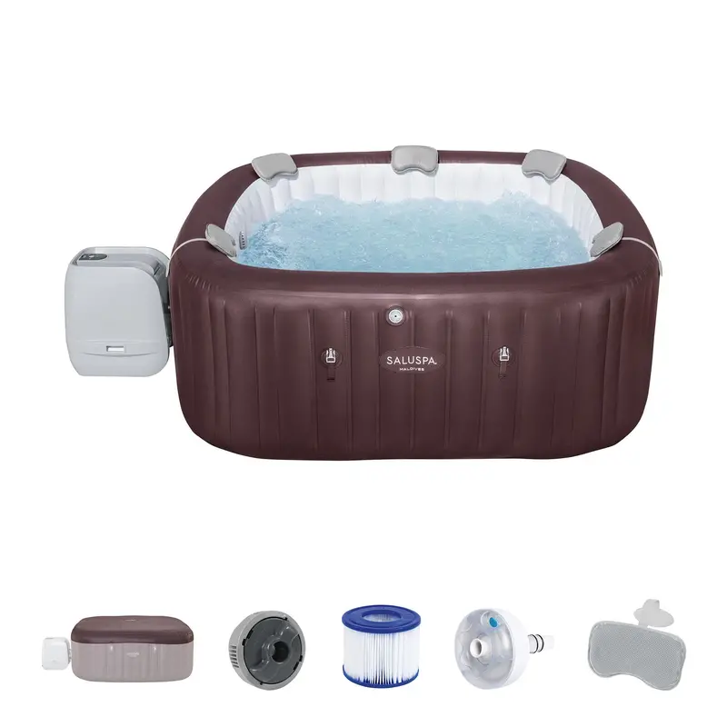 Bestway Saluspa Maldives Inflatable Hot Tub – Energy-Efficient Hydrojet Model For 5–7 Users 1