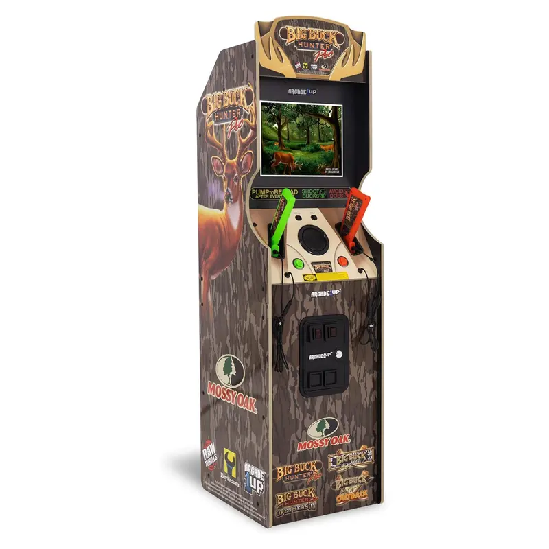 Big Buck Hunter Mossy Oak Deluxe Arcade Game Cabinet 1