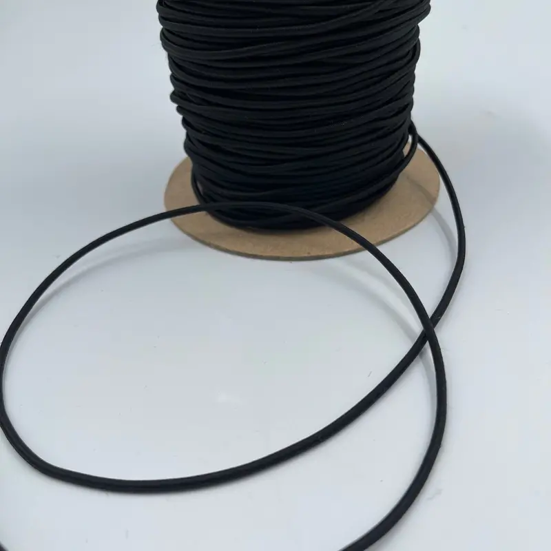 Black 1/8-Inch Elastic Shock Cord – Sold Per Yard (36 Inches) 1