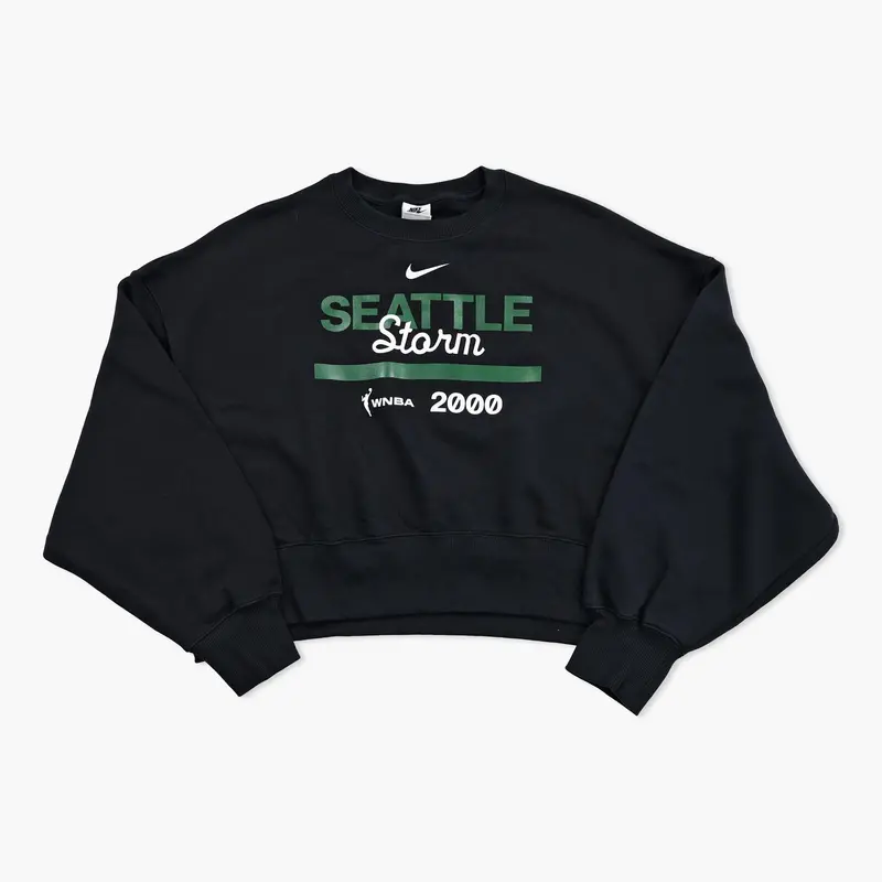 Black Eras Bridge Women’S Crewneck – Seattle Storm Modern Heritage Top 1