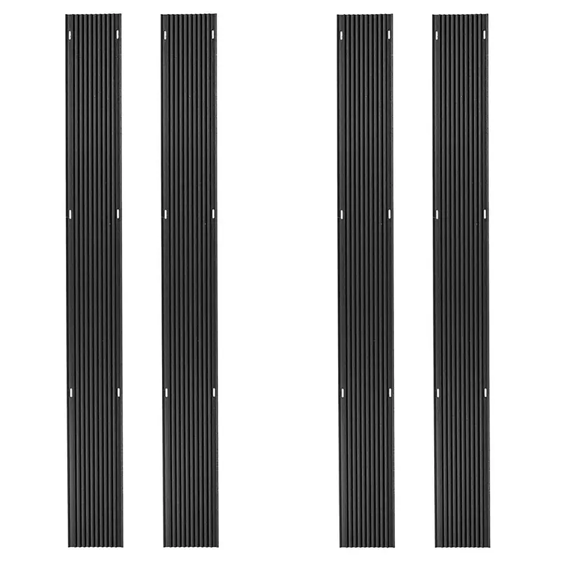 Black Ice 5-Foot Snowmobile Trailer Ski Guides (4-Pack) For Effortless Loading 1