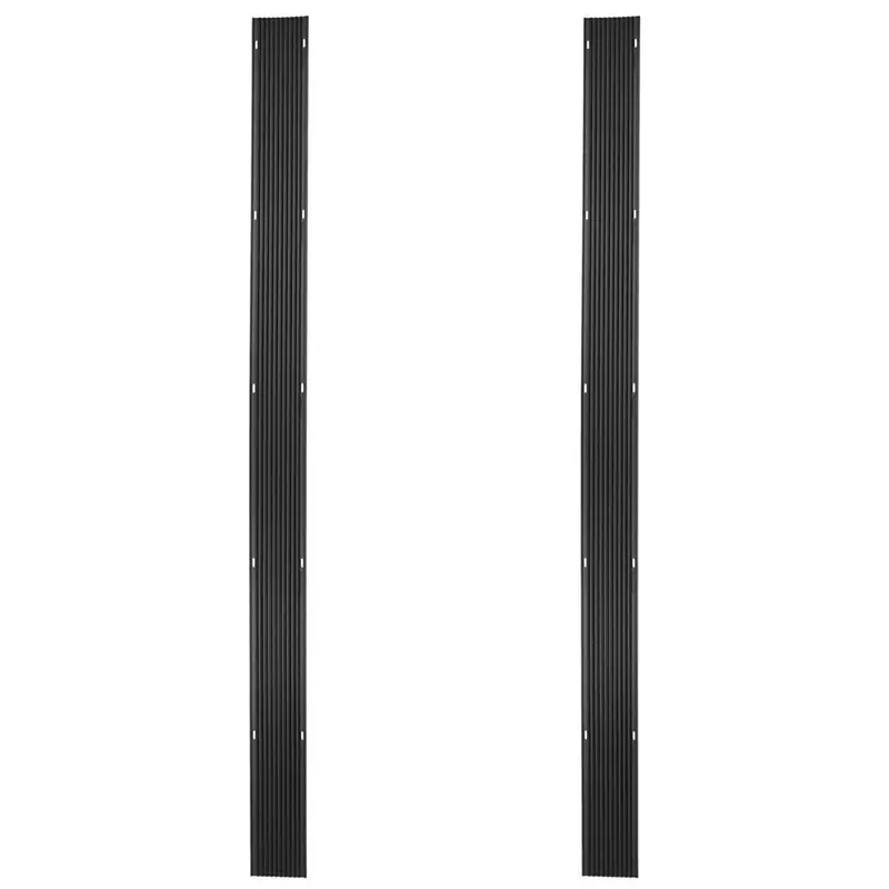 Black Ice Snowmobile Trailer Ski Guides – 7' 10" Pair For Smooth, Low-Friction Loading 1