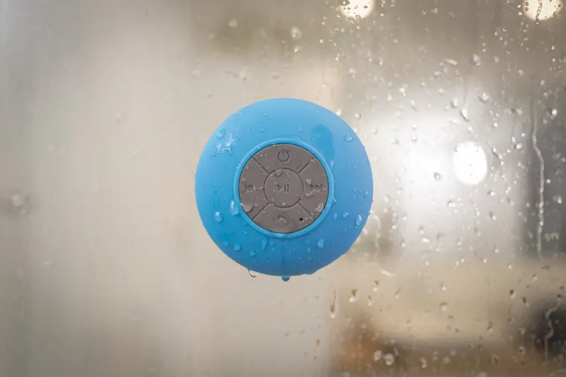 Blue Shower Speaker 1