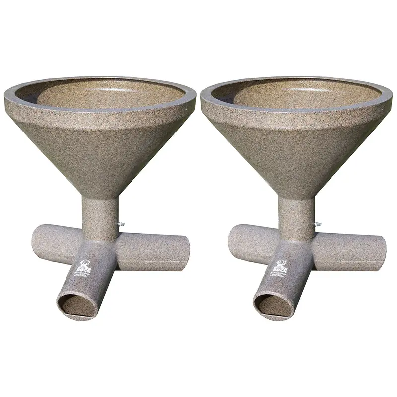 Boss Buck 3-Way Automatic Wildlife Feeder Head – Compatible With 55-Gallon Barrels, 2-Pack 1