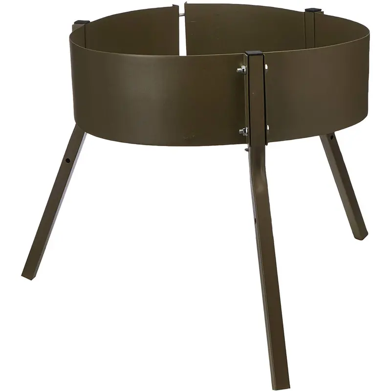 Boss Buck 55-Gallon Diy Tripod Deer Feeder With 20-Inch Adjustable Leg Stand Band (Open-Box) 1
