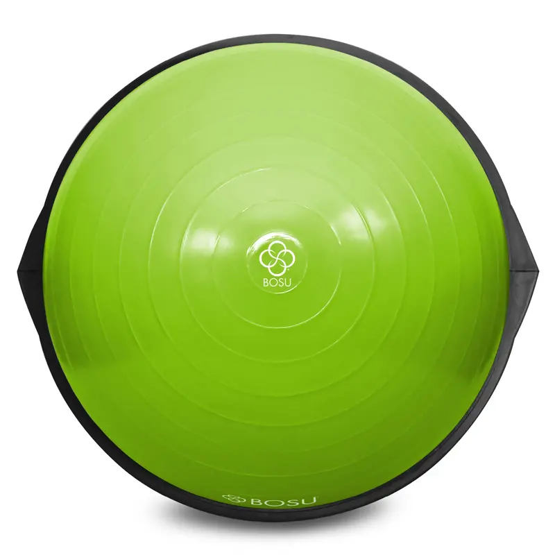 Bosu Original Balance Trainer – 25-Inch Dual-Surface Strength & Stability Ball (Lime Green) 1