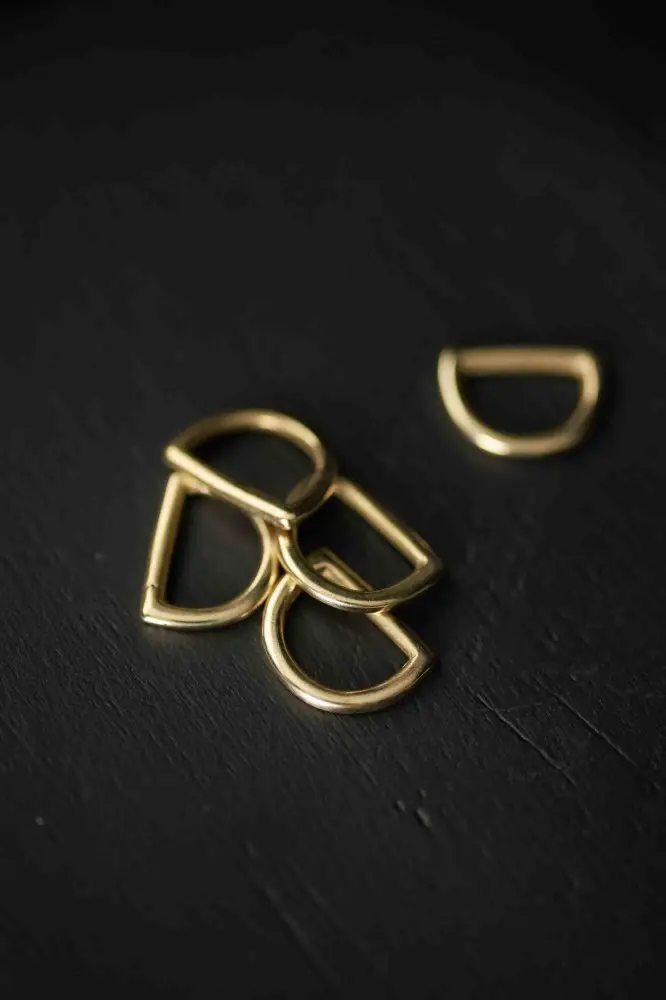 Brass D-Ring Hardware – 1 Inch – Merchant & Mills 1