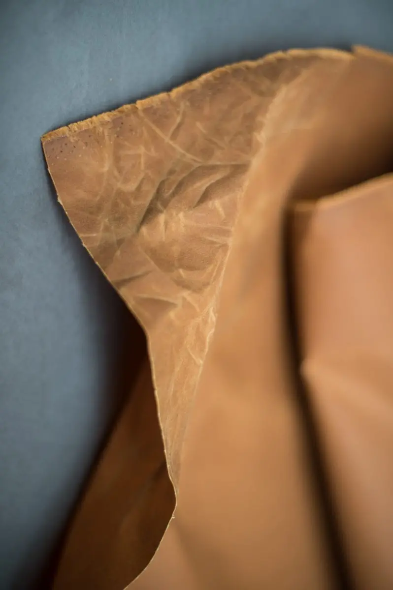 British Organic Cotton Oilskin Fabric In Gold – Merchant & Mills 1