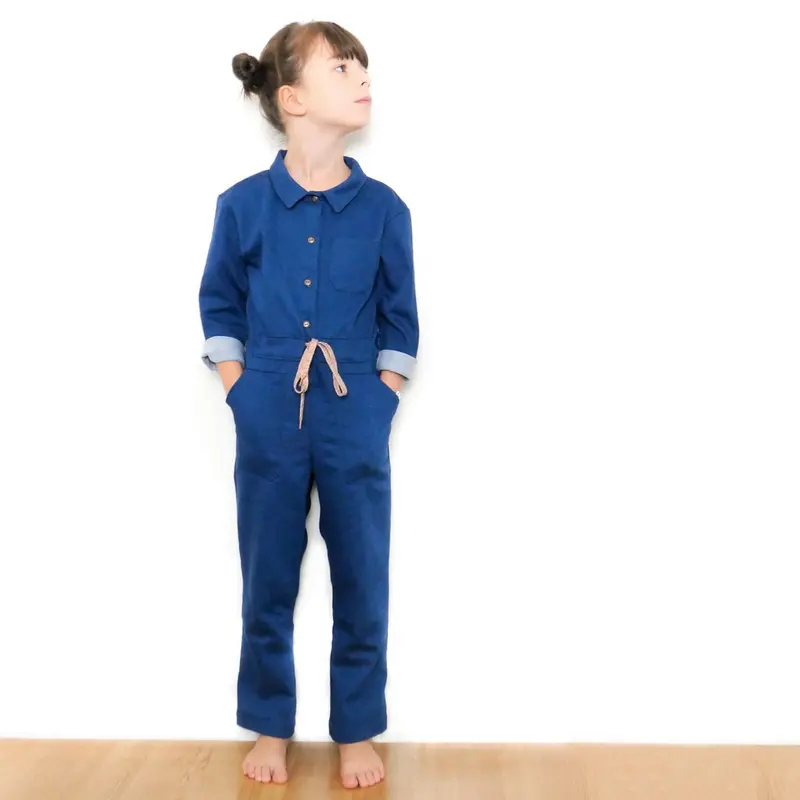 Brooklyn Kids’ Jumpsuit Pattern – Ages 3 To 12 – Ikatee 1