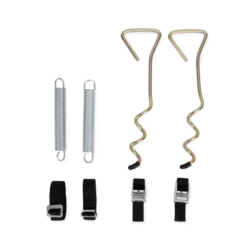 Camco Universal Awning Anchor Kit With Adjustable Tension Straps 1