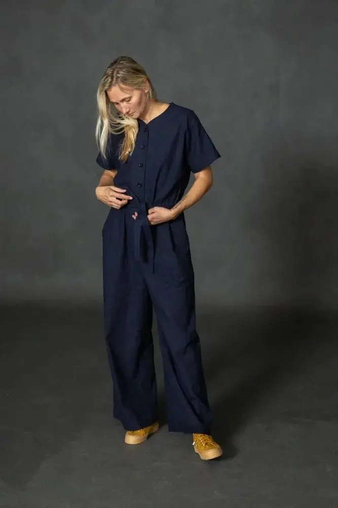 Cassidy Unstructured Jumpsuit Pdf Sewing Pattern – Merchant & Mills Design 1