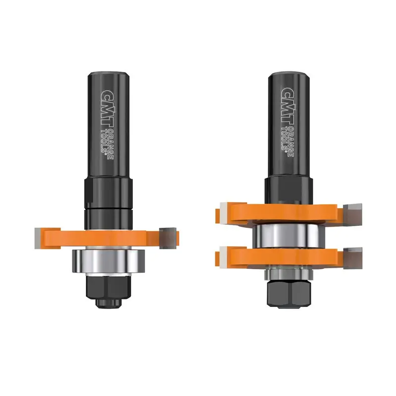 Cmt 800.626.11 Tongue-And-Groove Router Bit Set – Two-Piece, 1/2-Inch Shank 1