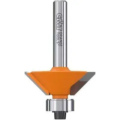 Cmt 836.280.11 Carbide-Tipped Chamfer Router Bit – 1/4" Shank, 1-1/4" Diameter 1