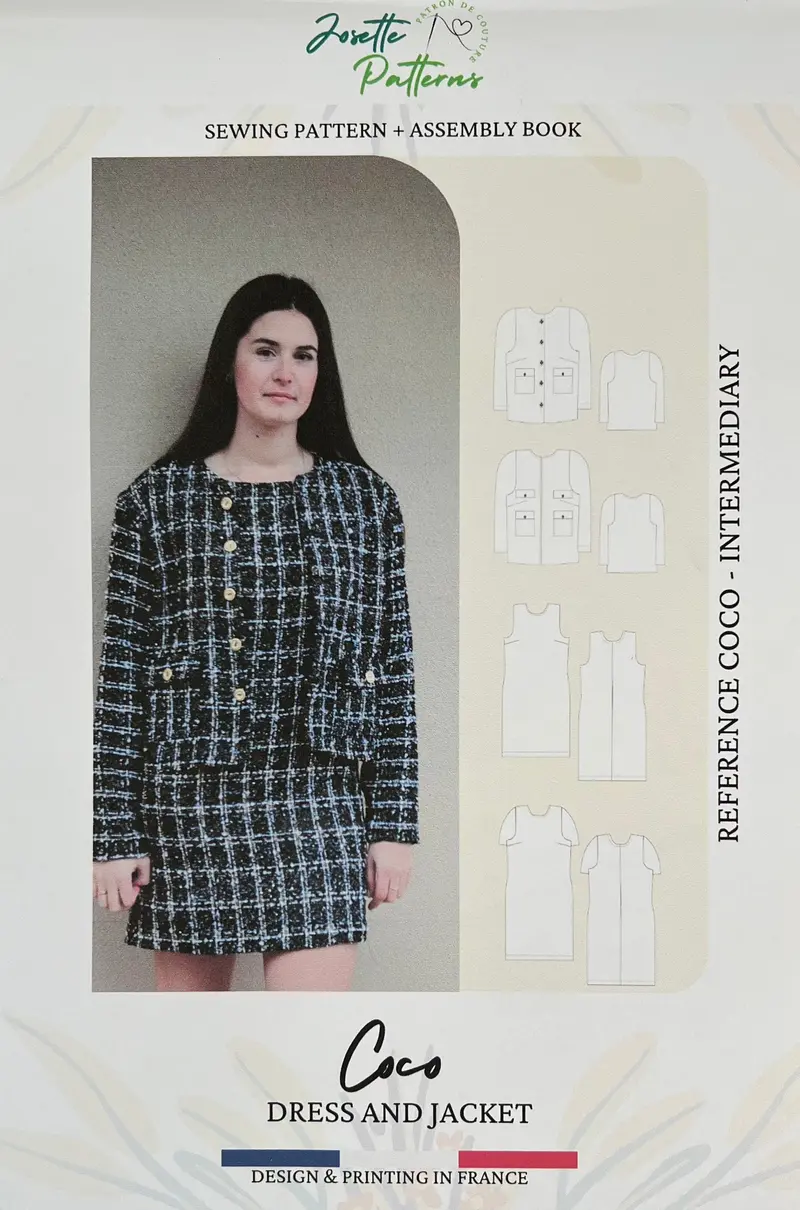Coco Women'S Reversible Dress Or Light Jacket Pattern By Josette Patterns 1