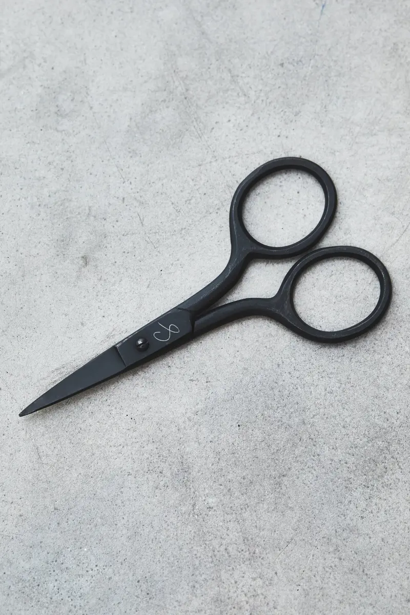Compact Thread Snips – Sleek Black Or Steel Finish, Sewply 1