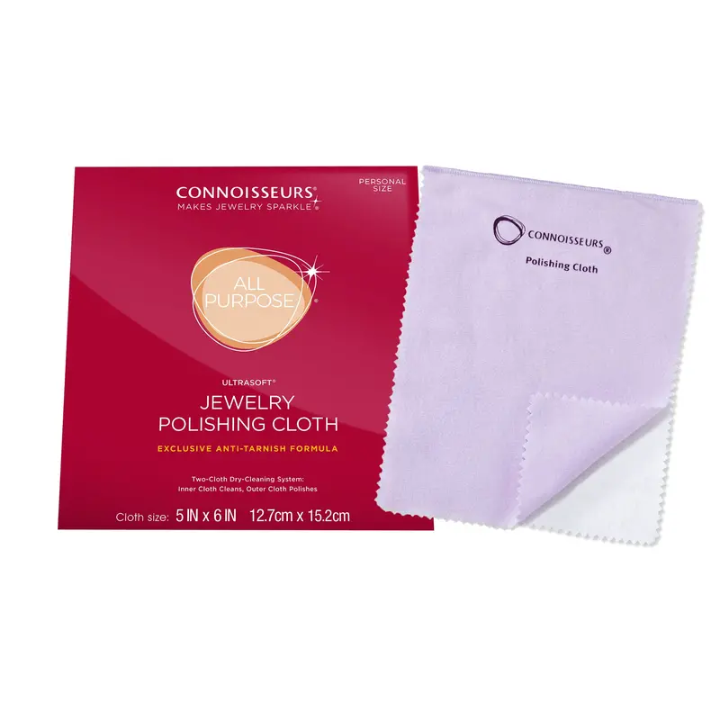 Connoisseurs 5X6 Inch Jewelry Polishing Cloth – 72-Count Value Pack 1