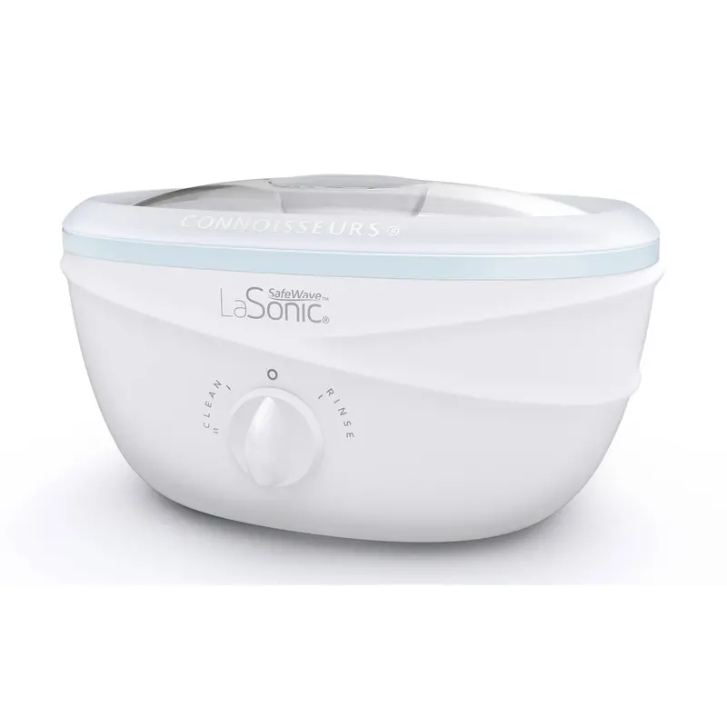 Connoisseurs Lasonic Safewave Ultrasonic Cleaner With Rinse Cycle – 2-Pack 1