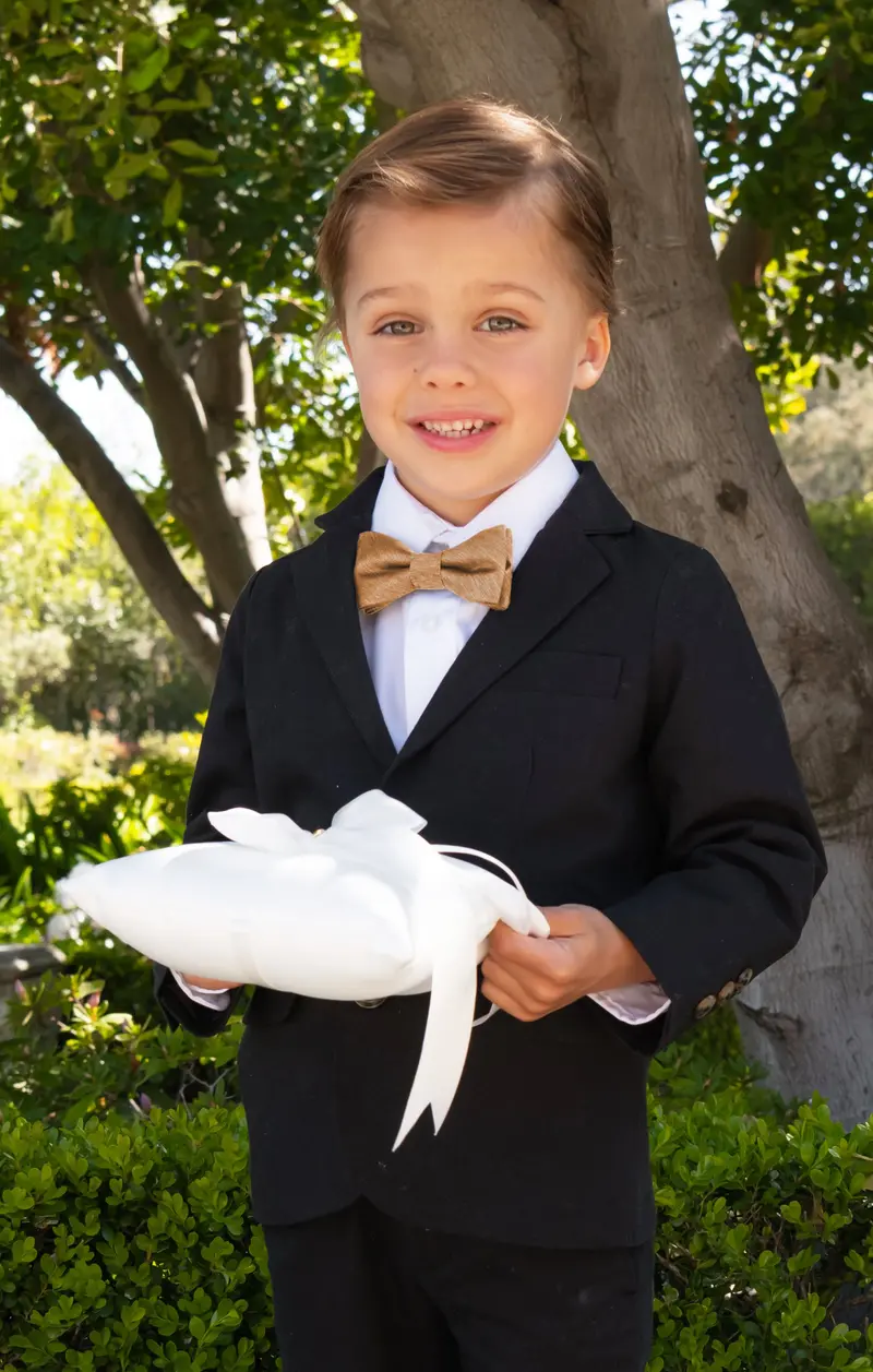 Copper Solid Kids Bow Tie – Range Collection 1