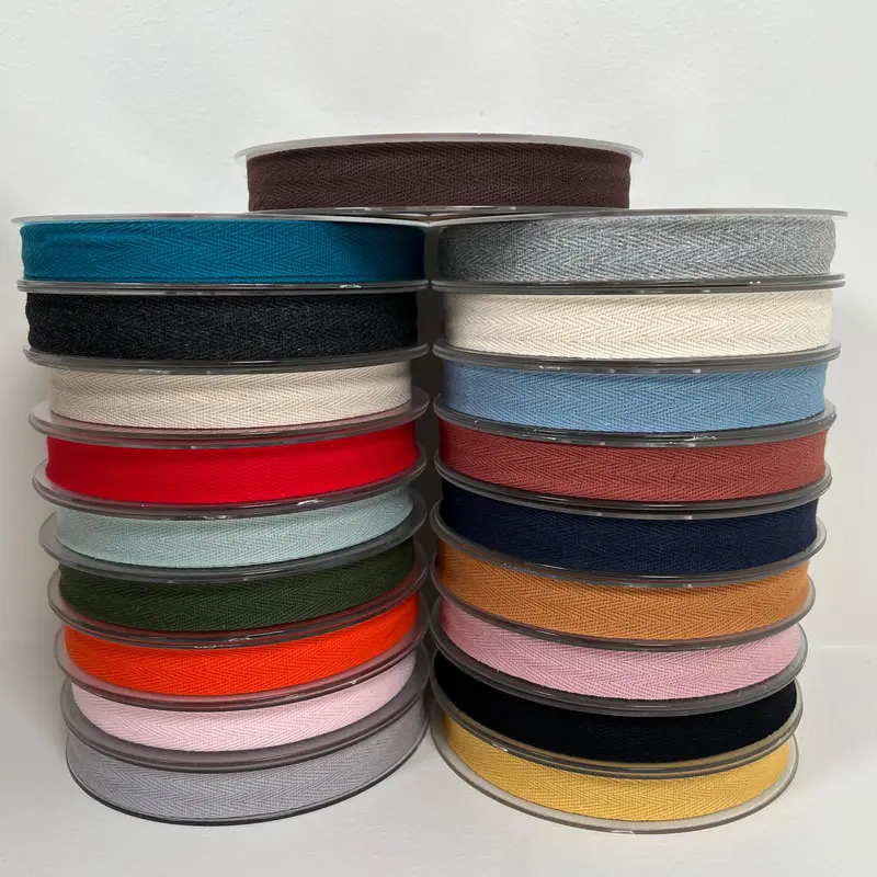 Cotton Twill Tape – Assorted Colors, Sold By The Meter 1