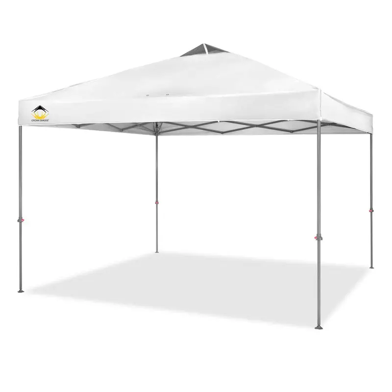 Crown Shades 10' X 10' Instant Pop-Up Shade Canopy With Carry Bag – White (Pre-Owned) 1
