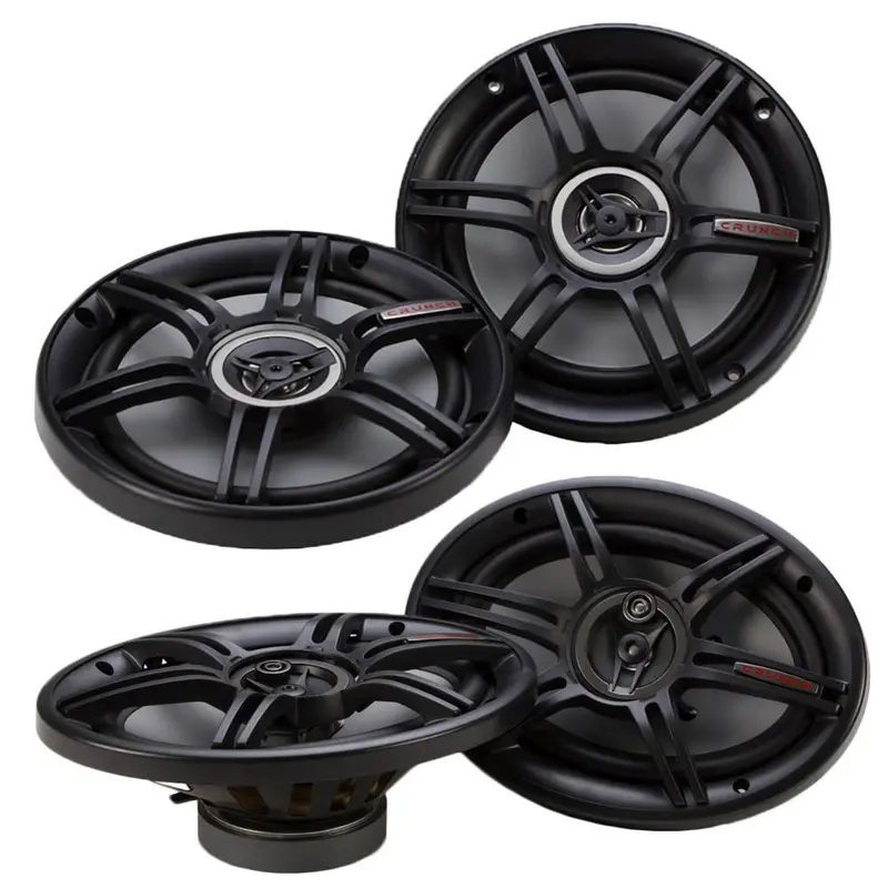 Crunch Cs Series Speaker Set – 6.5" Coaxial + 6X9" Component Speakers, 700W Total Power 1