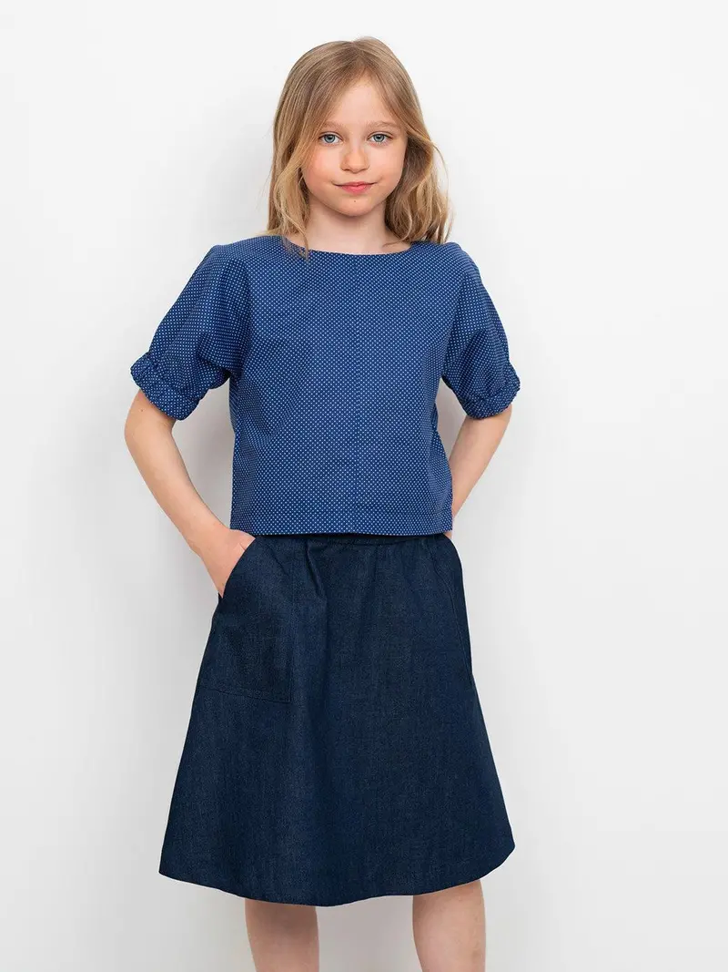 Cuff Top Pattern For Children (Ages 4–10) – The Assembly Line 1