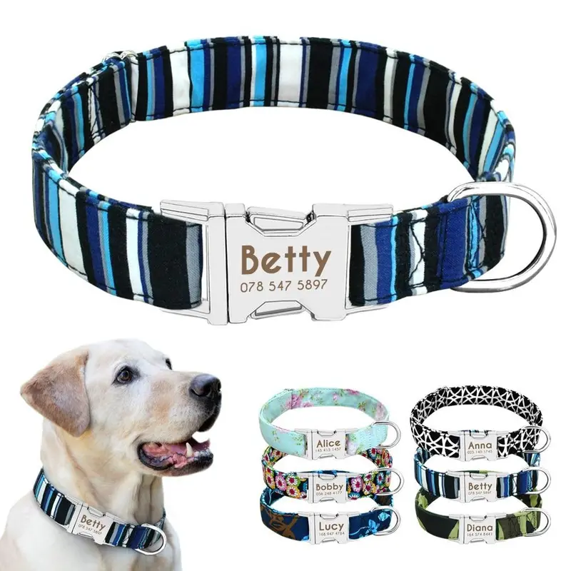 Custom Dog Collar – Personalized Name & Style Pet Accessory 1