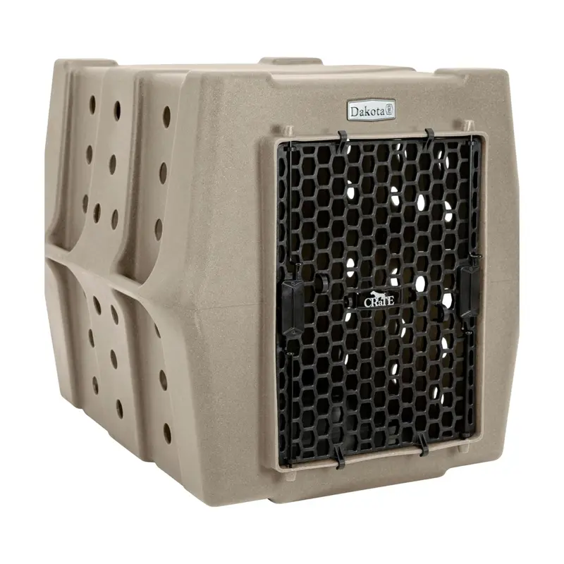 Dakota 283 Rough & Tough Intermediate Canine Kennel – Sandstone 1