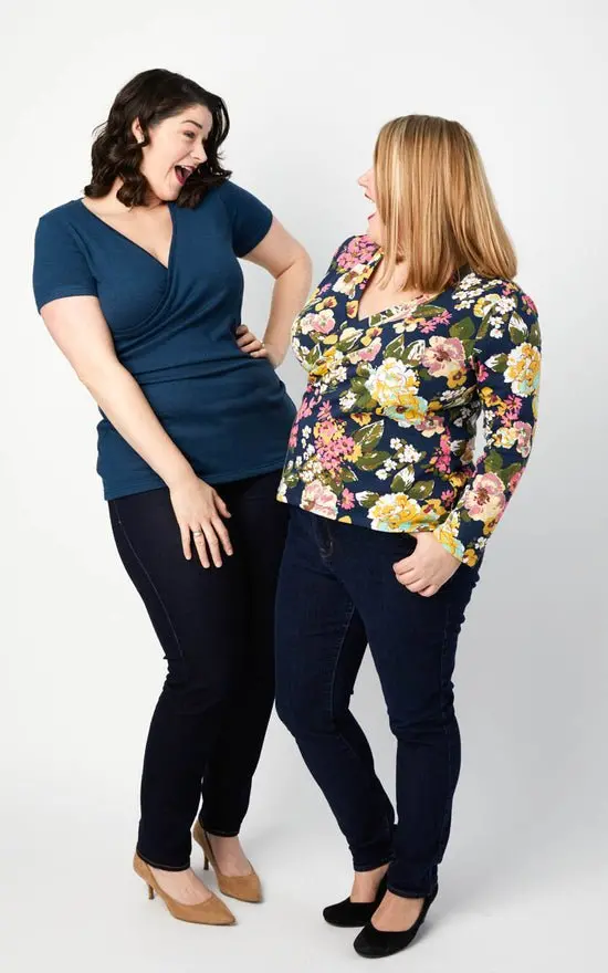 Dartmouth Top Sewing Pattern – Cashmerette Modern Fit-And-Flare Paper Pattern 1