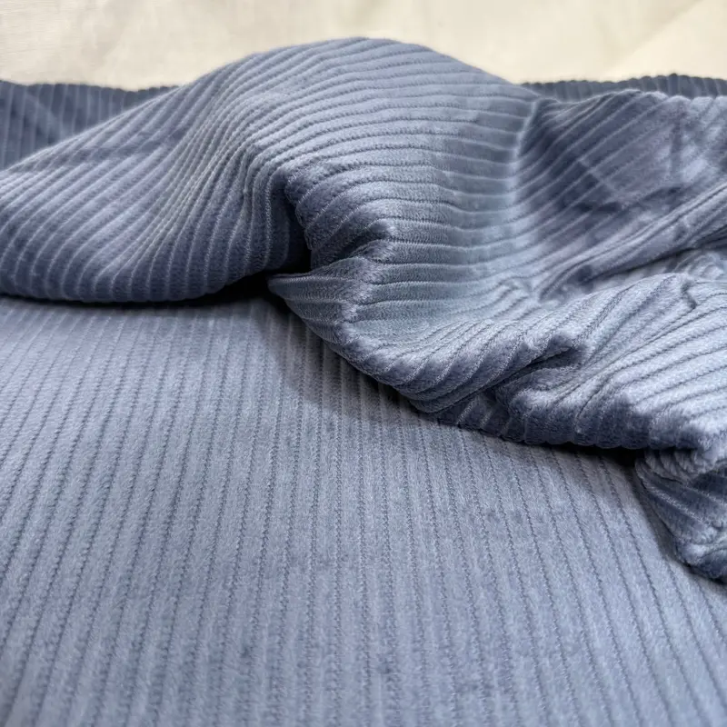 Denim Blue Organic 4.5-Wale Jumbo Corduroy 1