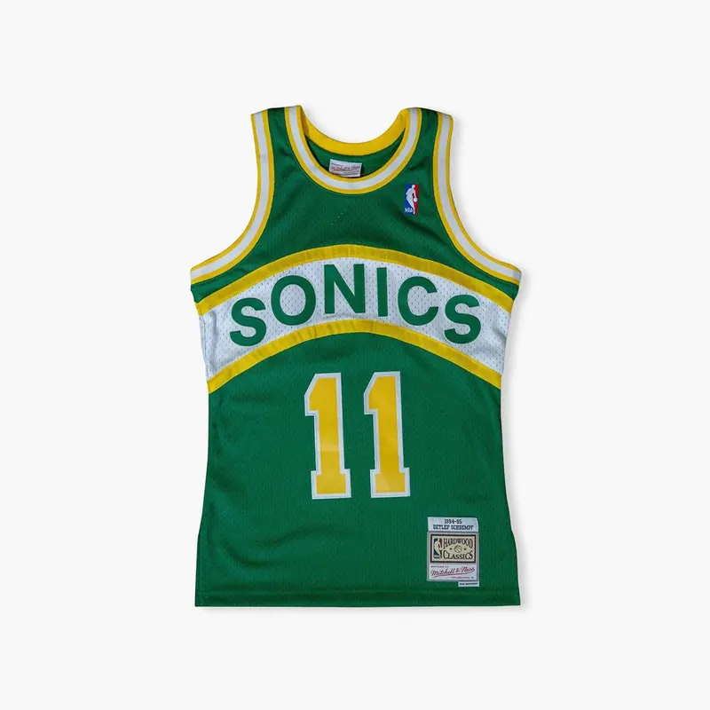 Detlef Schrempf 1994 Seattle Supersonics Swingman Jersey 1