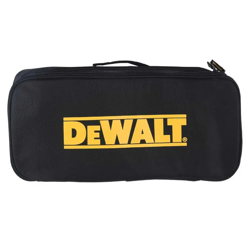 Dewalt Soft Black Zippered Tool Case – 19" X 9" X 4" Durable Organizer 1